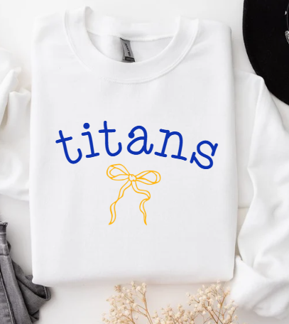 Spirit Script Bow - Crewneck WM