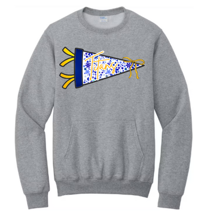 Sideline Sweetheart - Pocket Crewneck WM