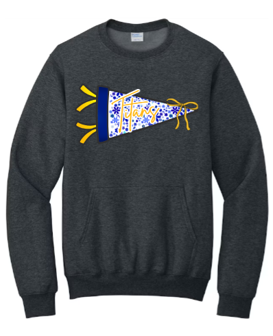 Sideline Sweetheart - Pocket Crewneck WM