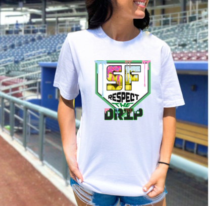 Respect the Drip Tshirt - Softball South Fayette
