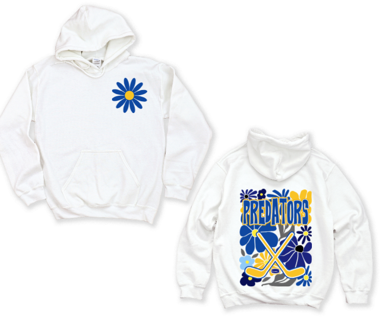 Predators Flower Power - Hoodie