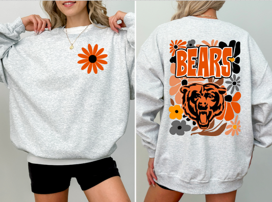 Clairton Flower Power - Crewneck