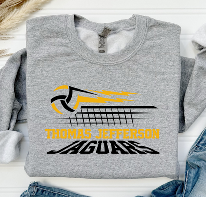Volleyball Net - TJ Jaguars Crewneck