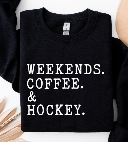 Weekends Coffee Hockey - SHAHA Crewneck