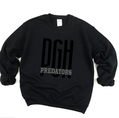 Hockey Large Letters - Predators Crewneck