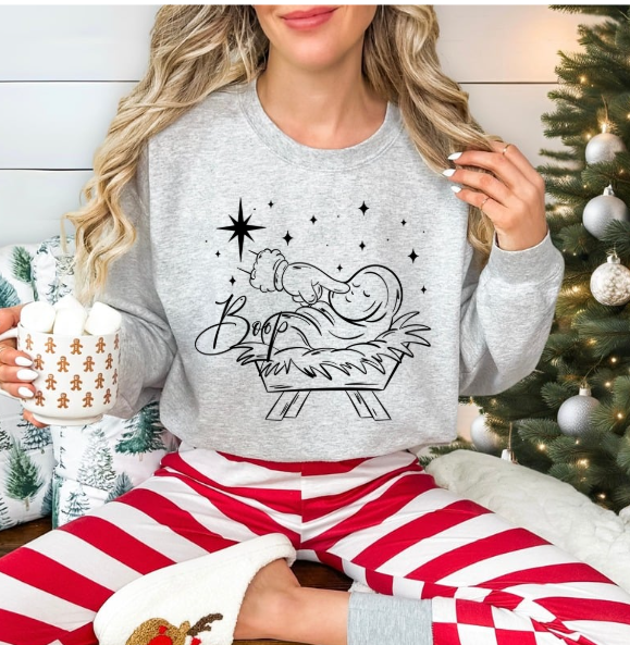 Boop! Baby Jesus - Crewneck