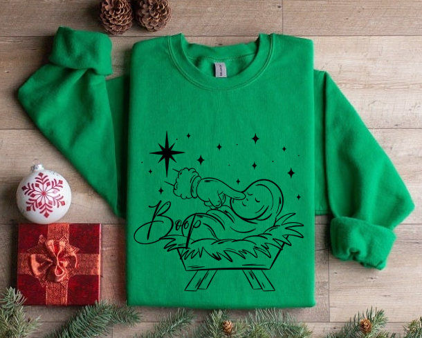 Boop! Baby Jesus - Crewneck