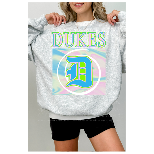 Duquesne Pastel Prep Crewneck